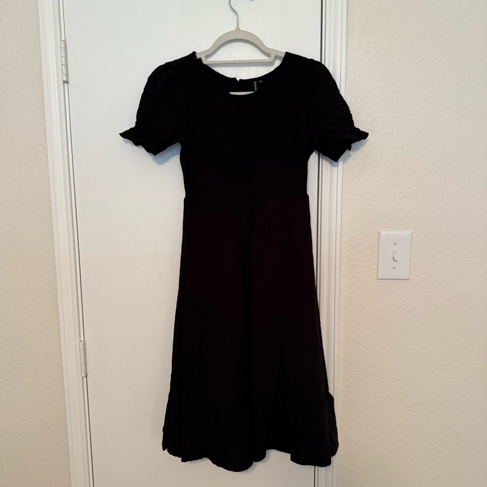 Black Knee Length Dress
